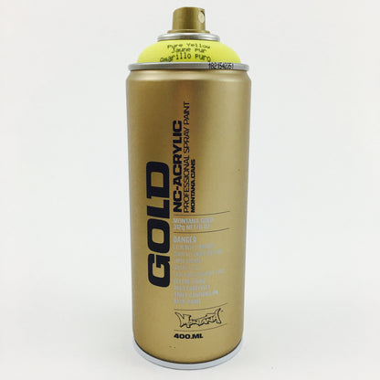 Montana Spray Paint - Gold Edition - Pure Yellow by Montana - K. A. Artist Shop