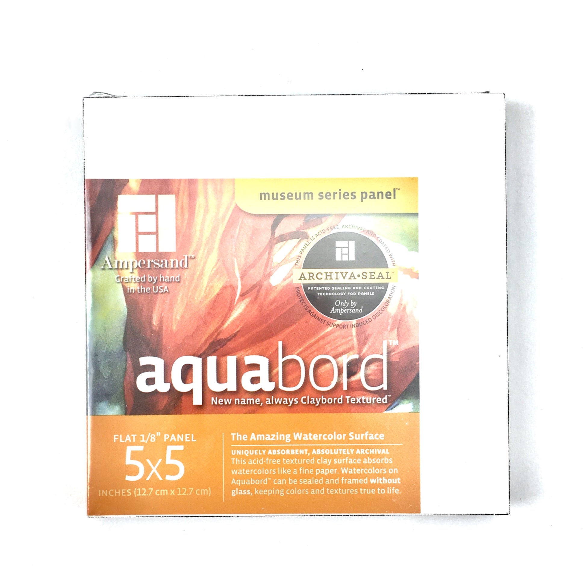 Ampersand Aquabord - 4 pack - 5 x 5 inches - by Ampersand - K. A. Artist Shop
