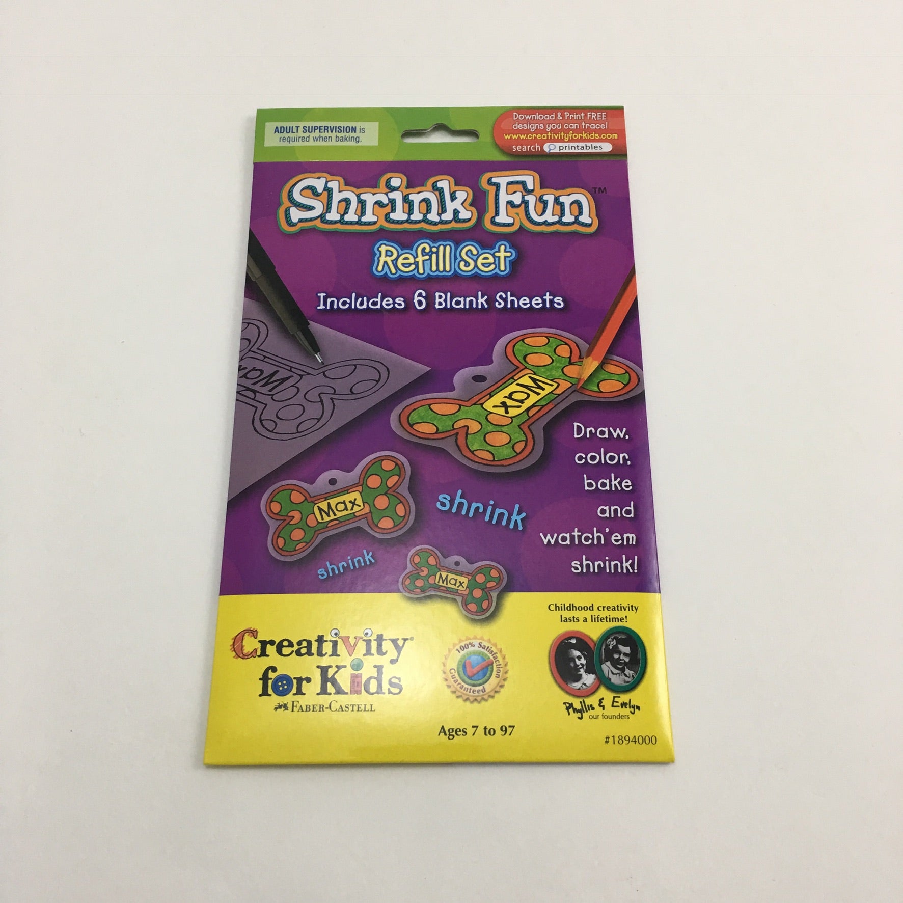 Shrinky Dink Sheets / Refill Pages - by K. A. Artist Shop - K. A. Artist Shop