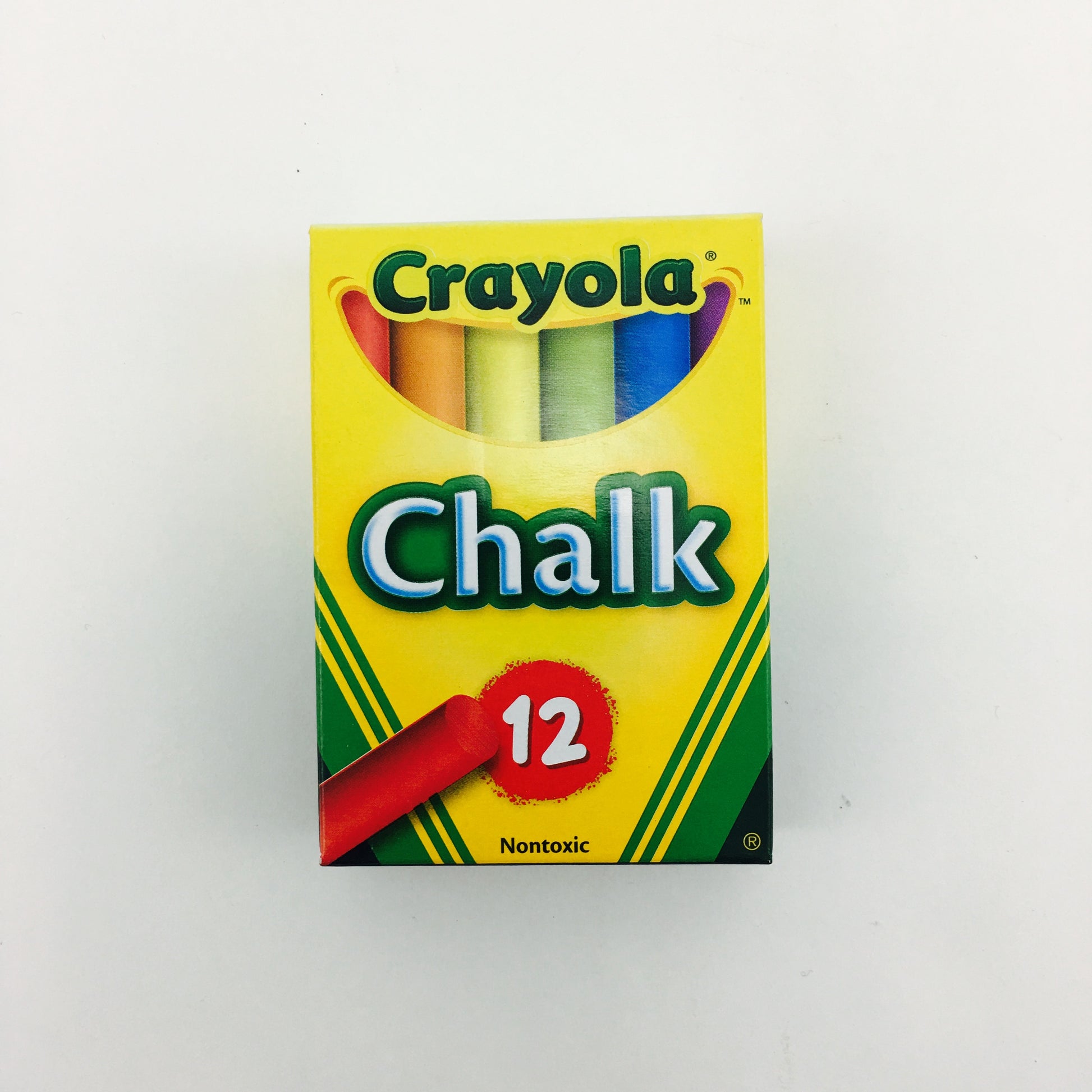 Crayola Chalkboard Chalk Stick Sets - 12/Pack - Assorted Colors by Crayola - K. A. Artist Shop