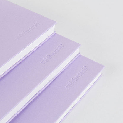 Easy Breezy Spiral Notebook by Mishmash - Lavender - Dot - by Mishmash - K. A. Artist Shop