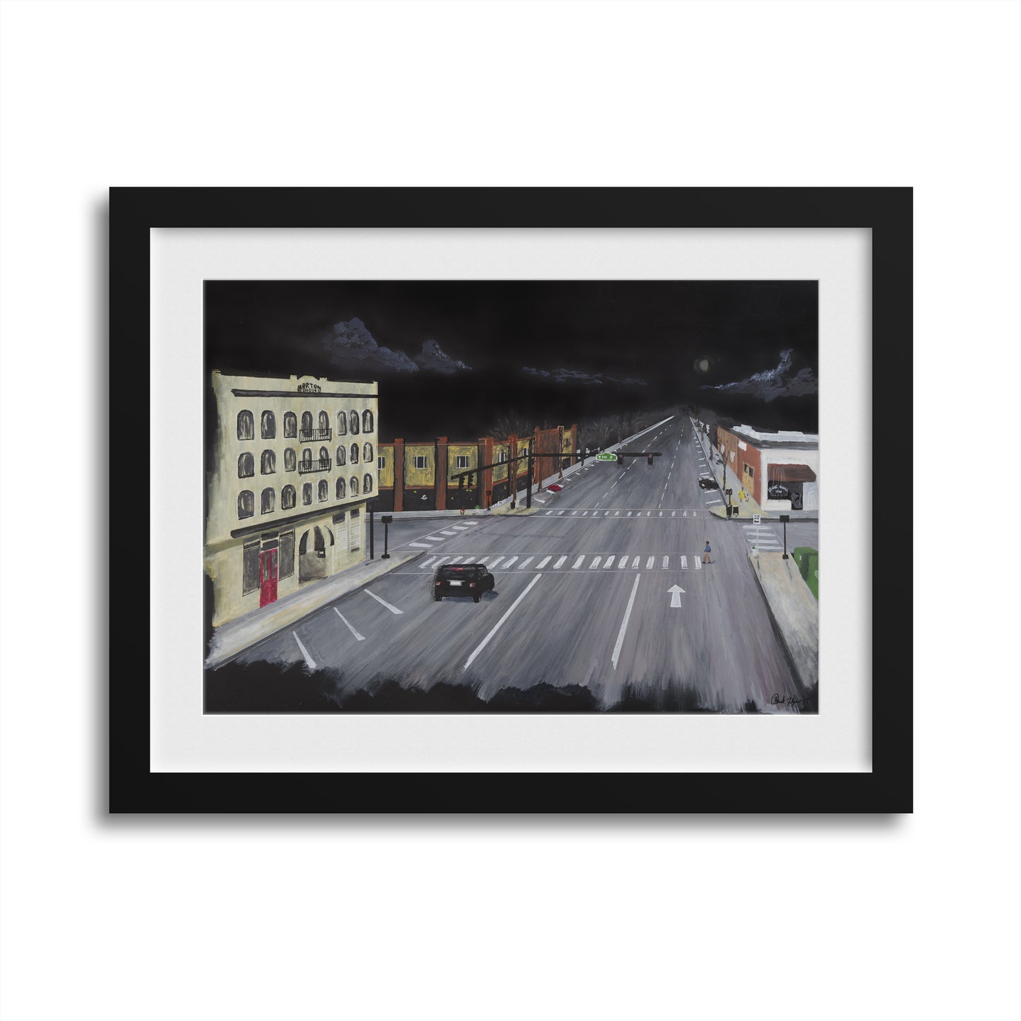 Downtown Athens Limited Edition Prints by Broderick Flanigan - by Broderick Flanigan - K. A. Artist Shop