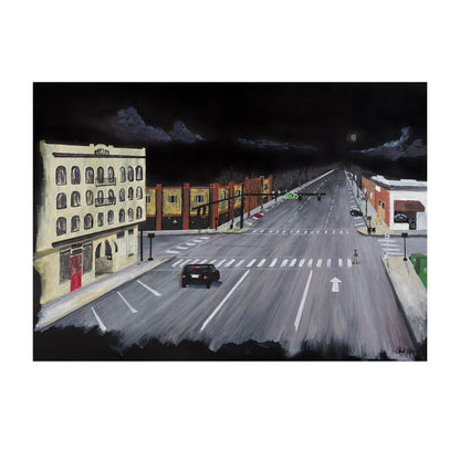 Downtown Athens Limited Edition Prints by Broderick Flanigan - 11 x 14 inches by Broderick Flanigan - K. A. Artist Shop