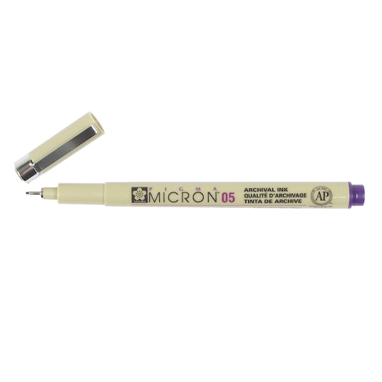Pigma Micron Pen 01 Purple