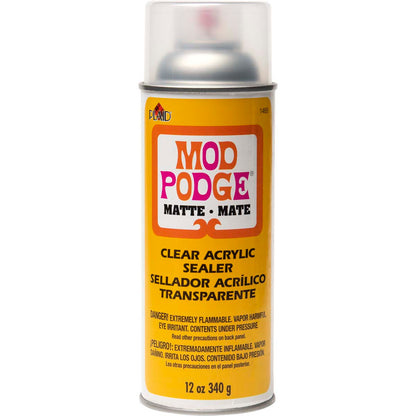 Mod Podge Clear Acrylic Spray Sealer - 12 oz. - Matte by Mod Podge - K. A. Artist Shop