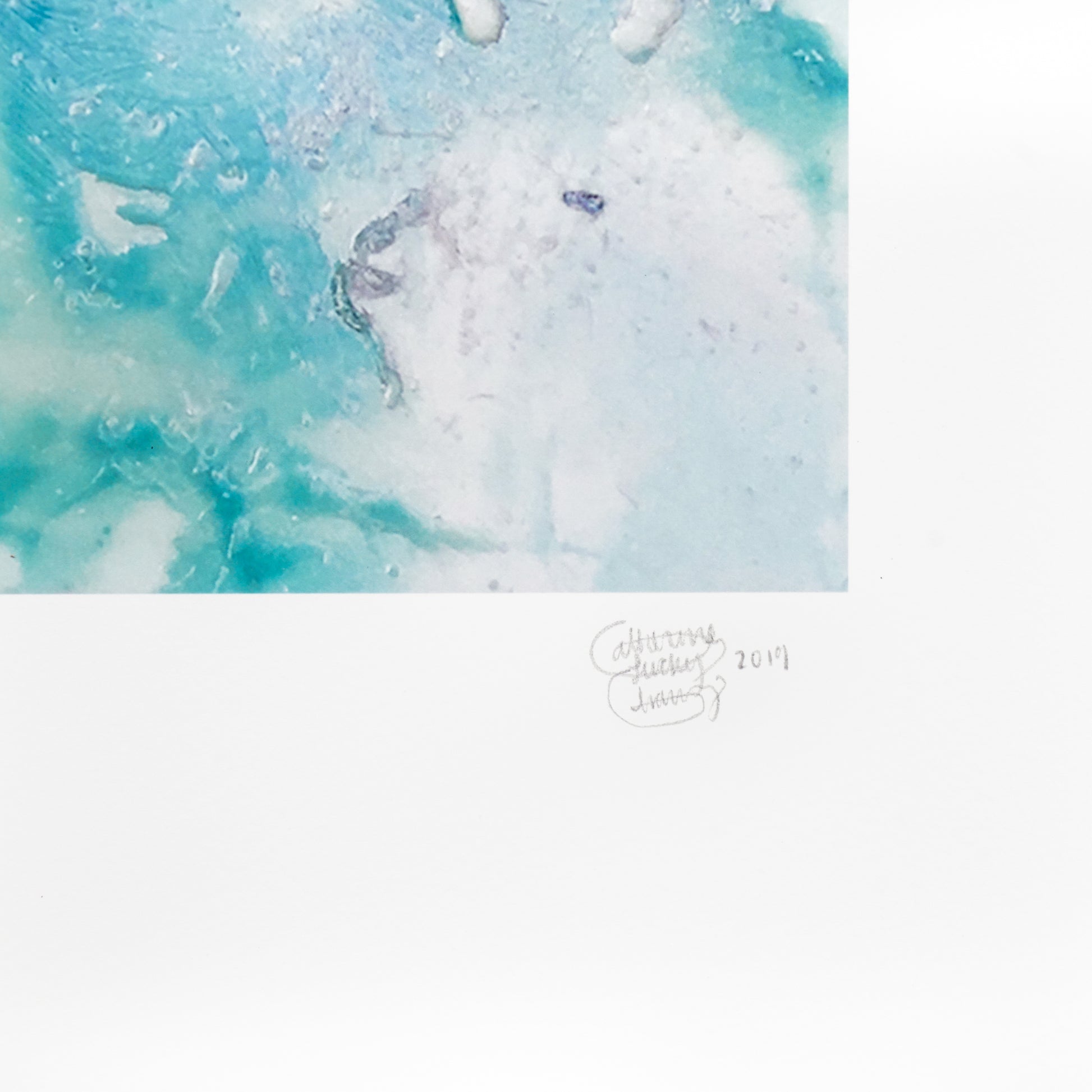 "Ocean's Breath" Limited Edition Print by Catherine Lucky Chang - by Catherine Lucky Chang - K. A. Artist Shop