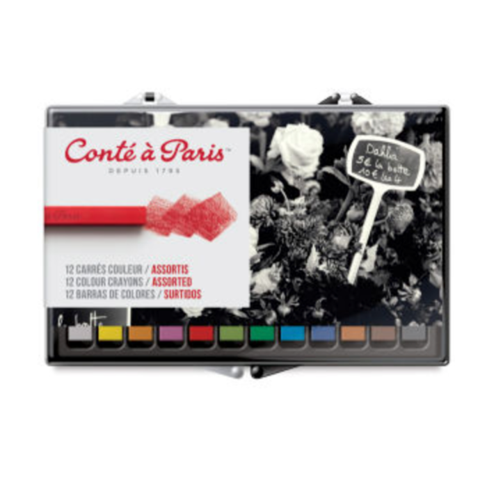 Conté à Paris Sketching Crayons - 12 Piece Sets - by Conté - K. A. Artist Shop