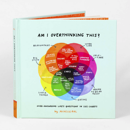 "Am I Overthinking This?" Book by Michelle Rial - by Michelle Rial - K. A. Artist Shop