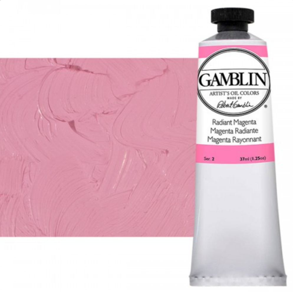 Gamblin Artist's Oil Colors - Radiant Colors - 37 ml - Radiant Magenta by Gamblin - K. A. Artist Shop