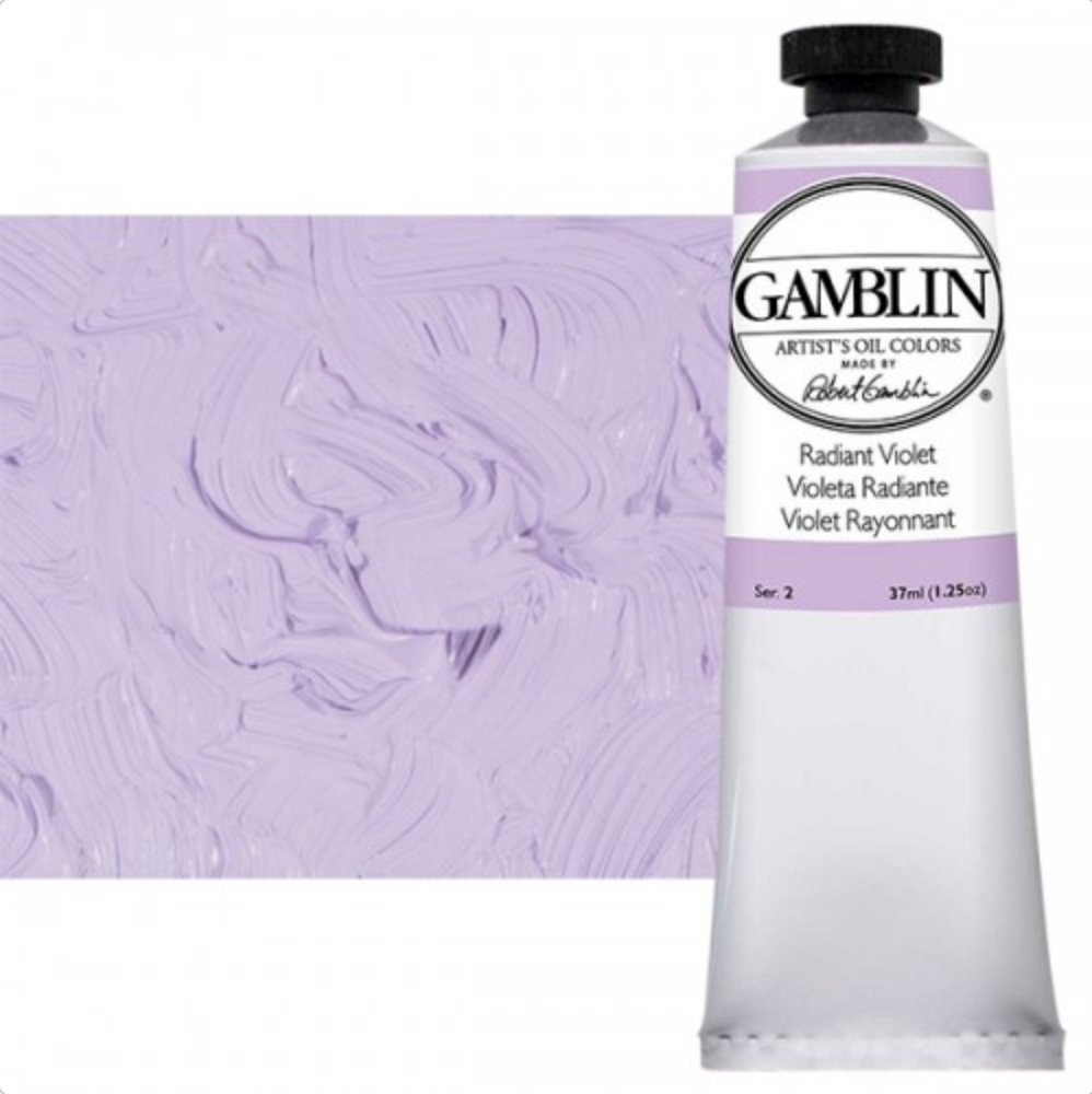 Gamblin Artist's Oil Colors - Radiant Colors - 37 ml - Radiant Violet by Gamblin - K. A. Artist Shop