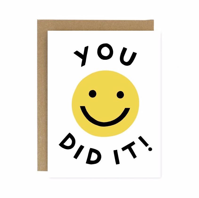 "You Did It!" Card by Worthwhile Paper - by Worthwhile Paper - K. A. Artist Shop