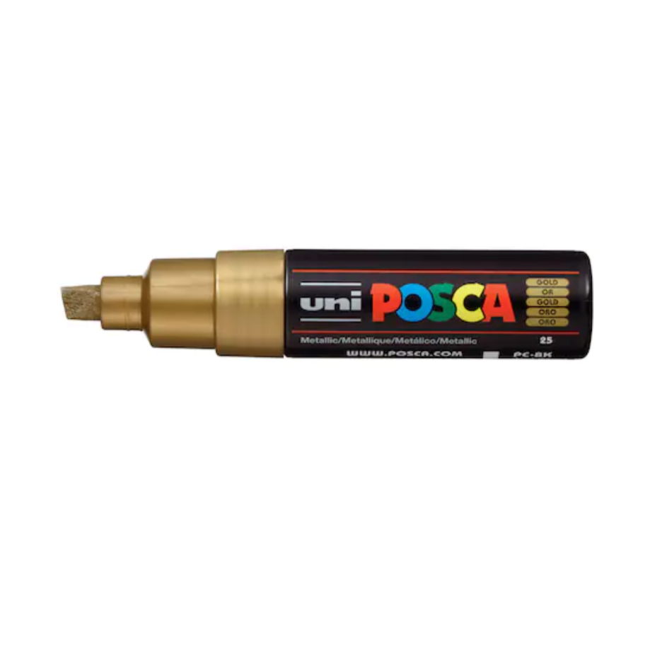 POSCA Acrylic Paint Markers - PC-8K Broad Chisel Tip - by POSCA - K. A. Artist Shop