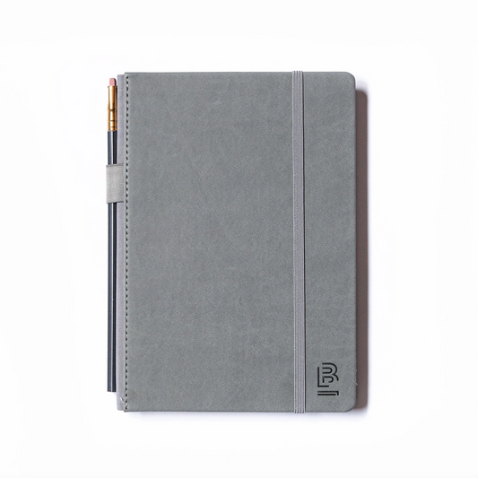 Blackwing Grey Travel Notebook with 602 Pencil - by Blackwing - K. A. Artist Shop