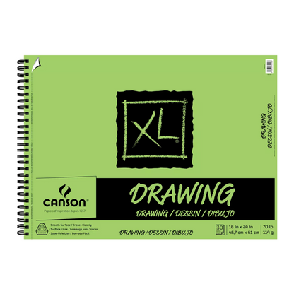 Canson C A Grain 111 lb. Drawing Paper Pad - 18 x 24 inches