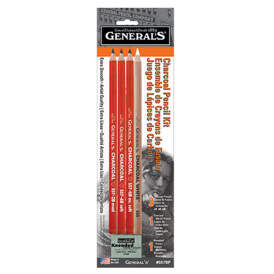 General's Charcoal Pencil Kit - by General's - K. A. Artist Shop