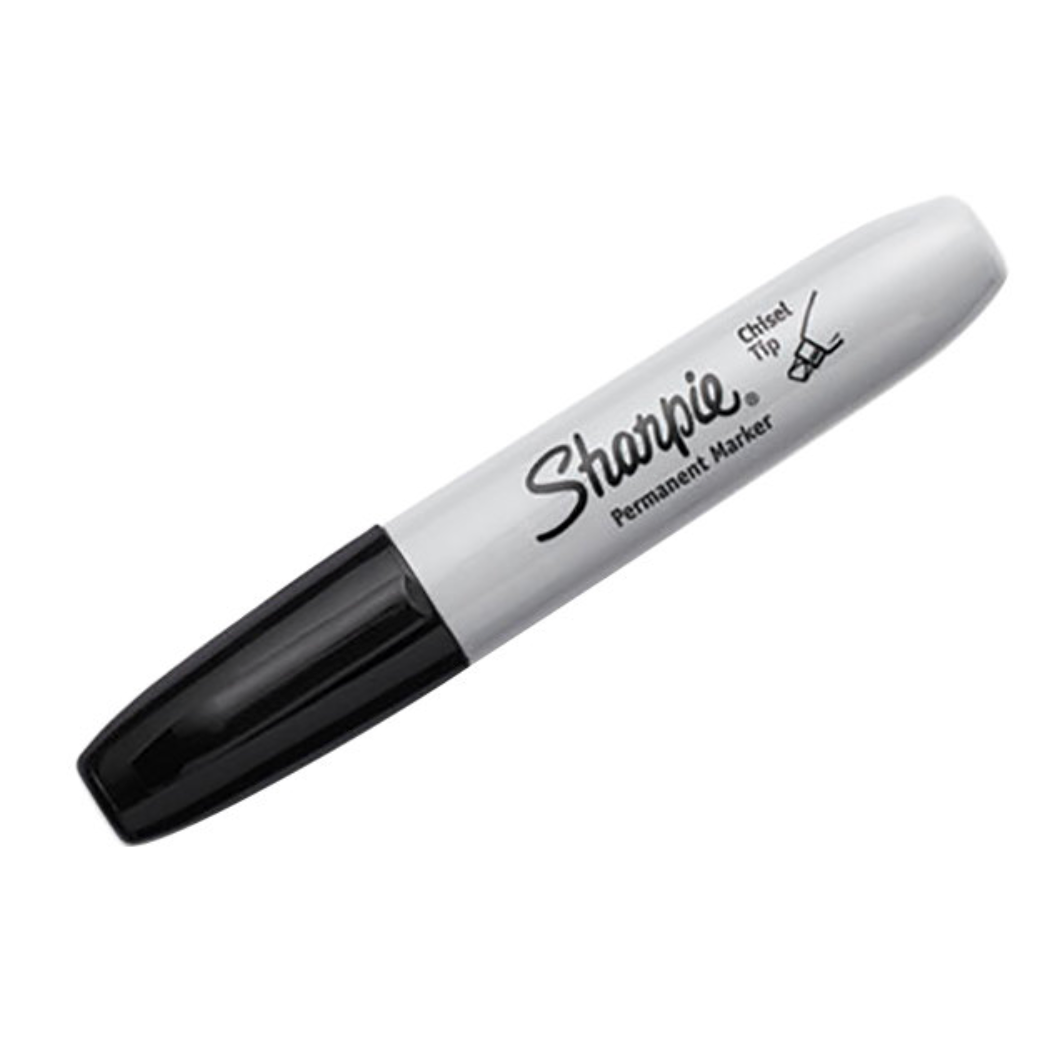 Sharpie Permanent Marker - Chisel Tip - Black by Sharpie - K. A. Artist Shop