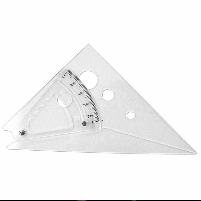 Adjustable Triangle Set Westcott Adjustable Triangle - 10 inch – K. A. Artist Shop