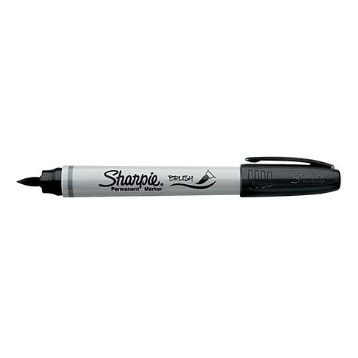 Sharpie • Brush Tip Permanent Marker - by Sharpie - K. A. Artist Shop
