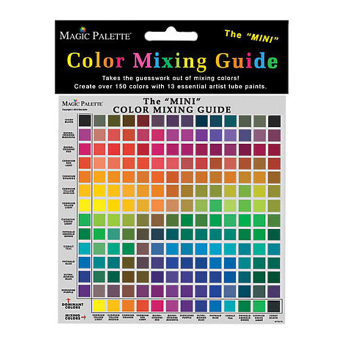 Mini Color Mixing Guide by Magic Palette - by Unknown - K. A. Artist Shop