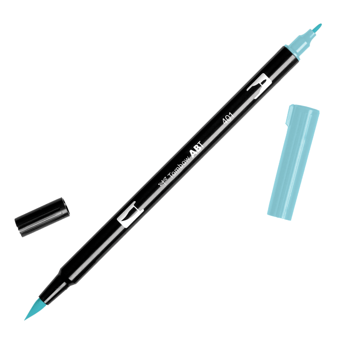 Tombow Dual Brush Pens - Individuals - New Colors - 401 Aqua by Tombow - K. A. Artist Shop