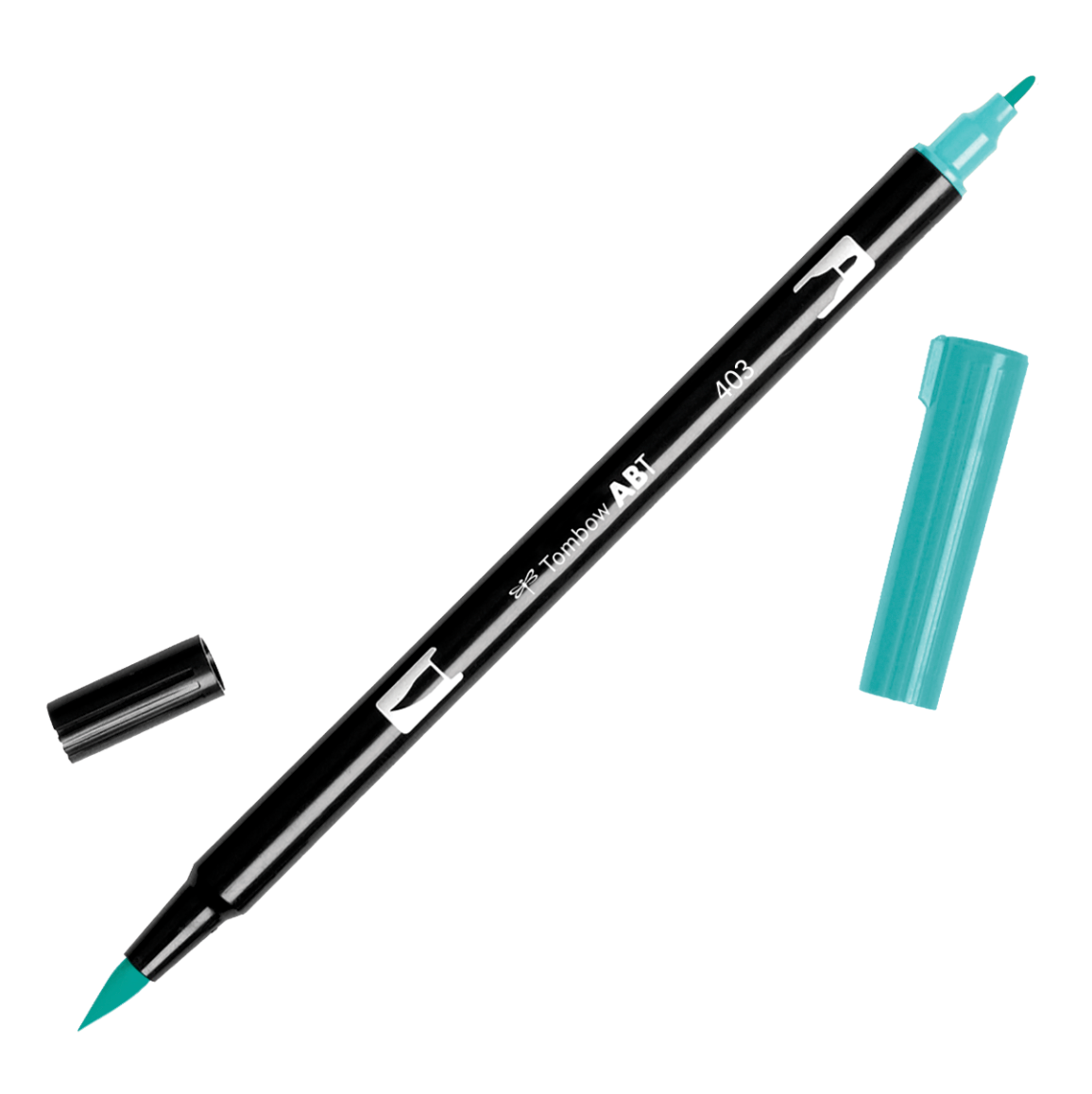 Tombow Dual Brush Pens - Individuals - New Colors - 403 Bright Blue by Tombow - K. A. Artist Shop