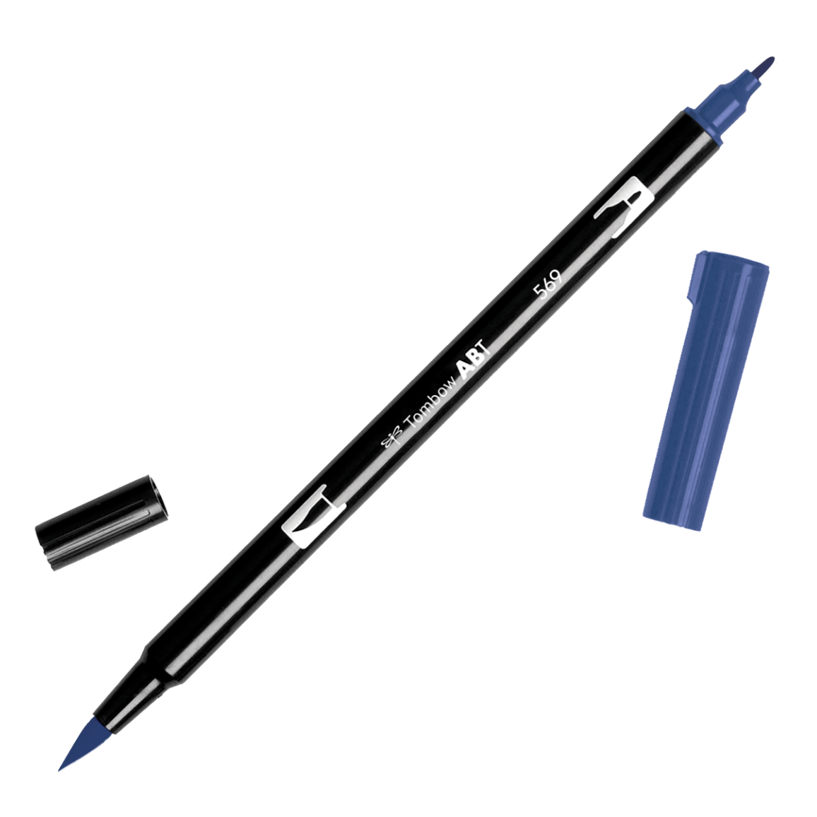 Tombow Dual Brush Pens - Individuals - New Colors - 569 Jet Blue by Tombow - K. A. Artist Shop