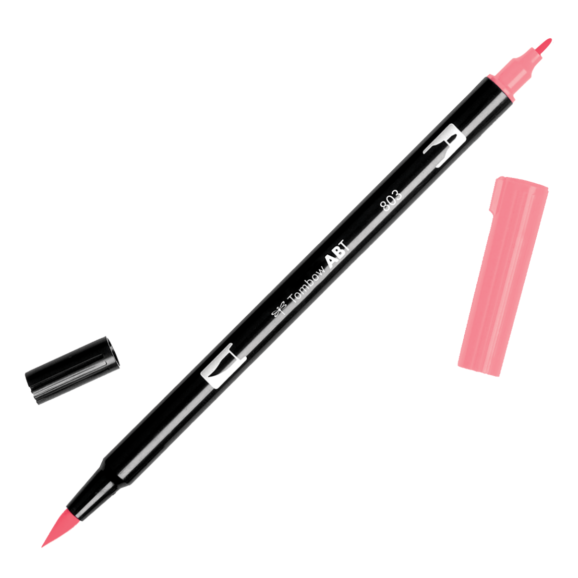 Tombow Fudenosuke Brush Pen Set of 10 Brilliant Colors Calligraphy