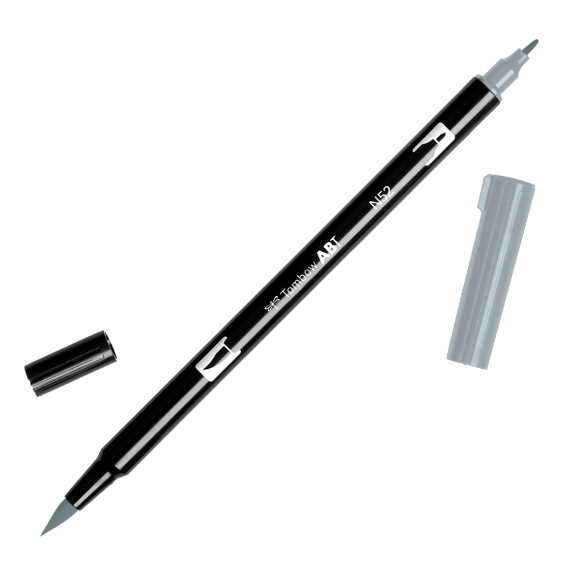 Tombow Dual Brush Pens - Individuals - New Colors - N52 Cool Gray 8 by Tombow - K. A. Artist Shop