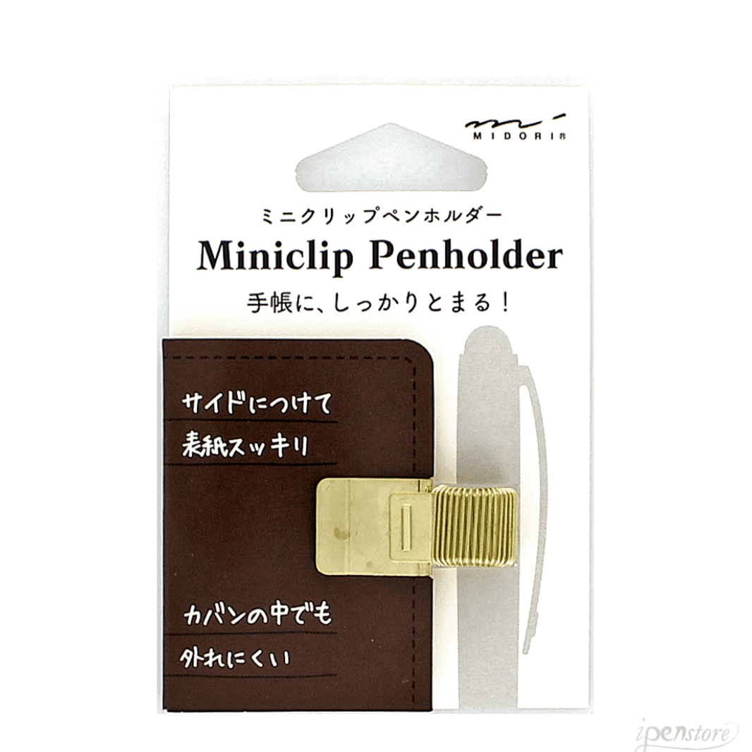 Midori MiniClip Gold Penholder - by Midori - K. A. Artist Shop