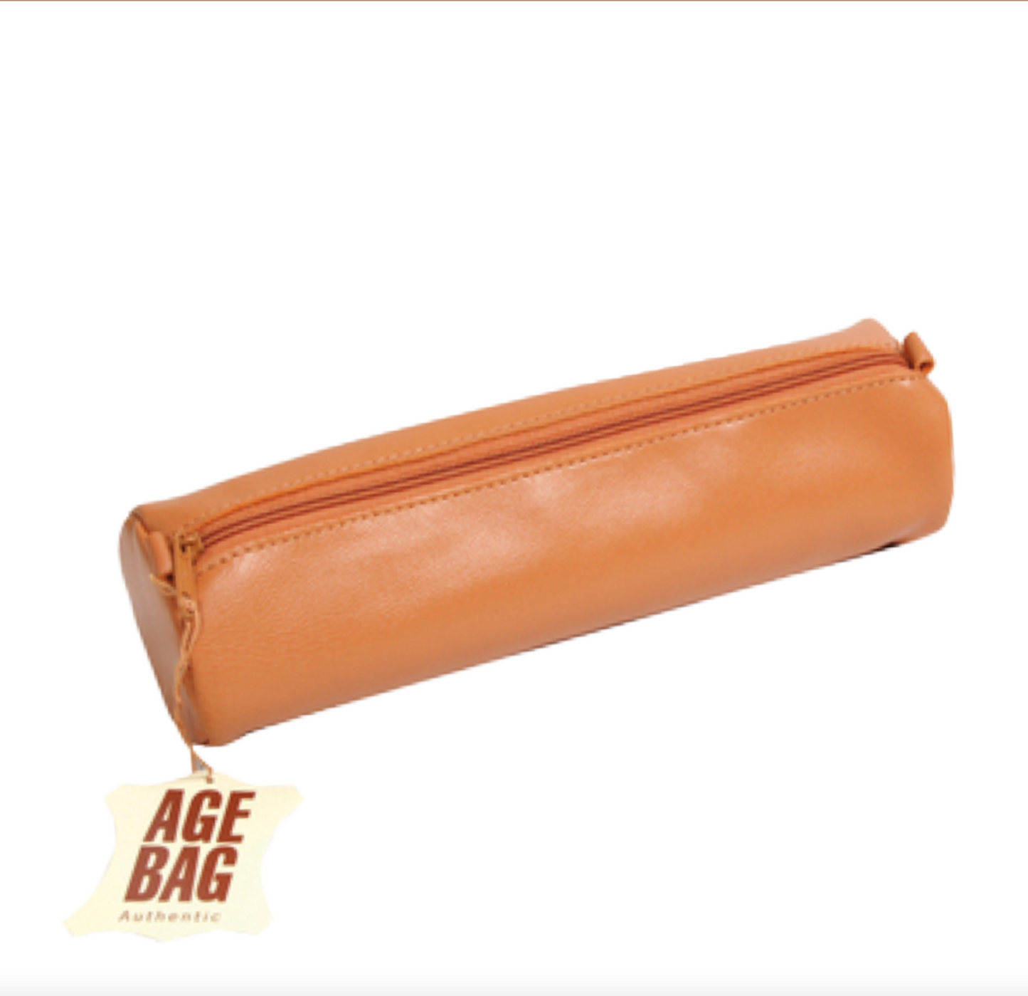 Leather Pencil Case by Clairefontaine - Rust by Clairfontaine - K. A. Artist Shop