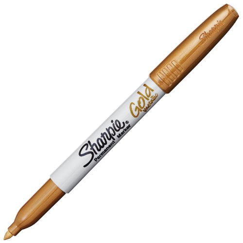 Sharpie Metallic Permanent Marker - Gold (Single Marker) by Sharpie - K. A. Artist Shop