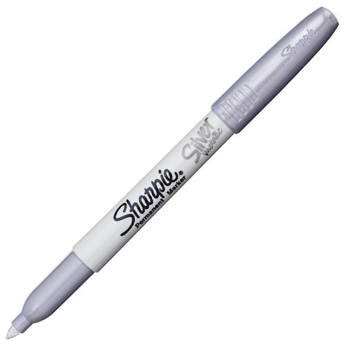 Sharpie Metallic Permanent Marker - Silver (Single Marker) by Sharpie - K. A. Artist Shop