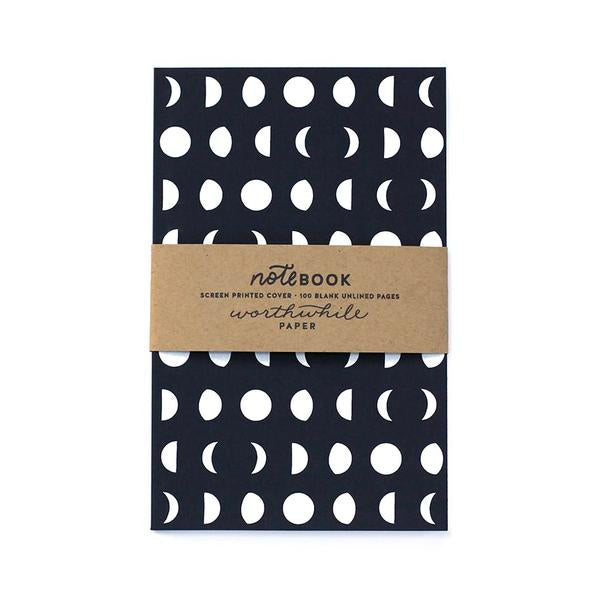 Moon Phases Notebook by Worthwhile Paper - by Worthwhile Paper - K. A. Artist Shop