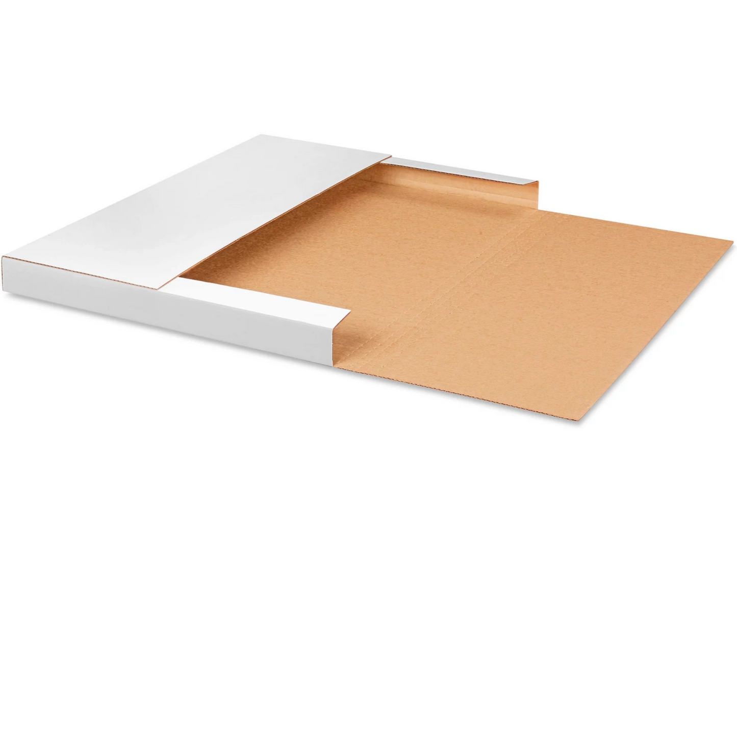 White Easy-Fold Mailers - by ULINE - K. A. Artist Shop