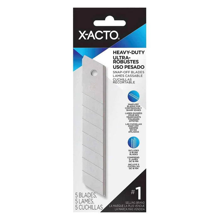 X-Acto Snap-Off Replacement Blades - Heavy Duty - by X-Acto - K. A. Artist Shop
