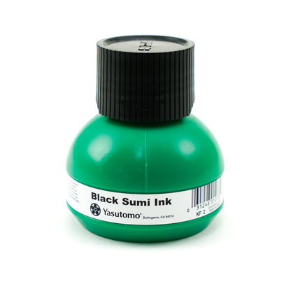 Yasutomo Sumi Ink - Black (KF) - 2 oz. by Yasutomo - K. A. Artist Shop