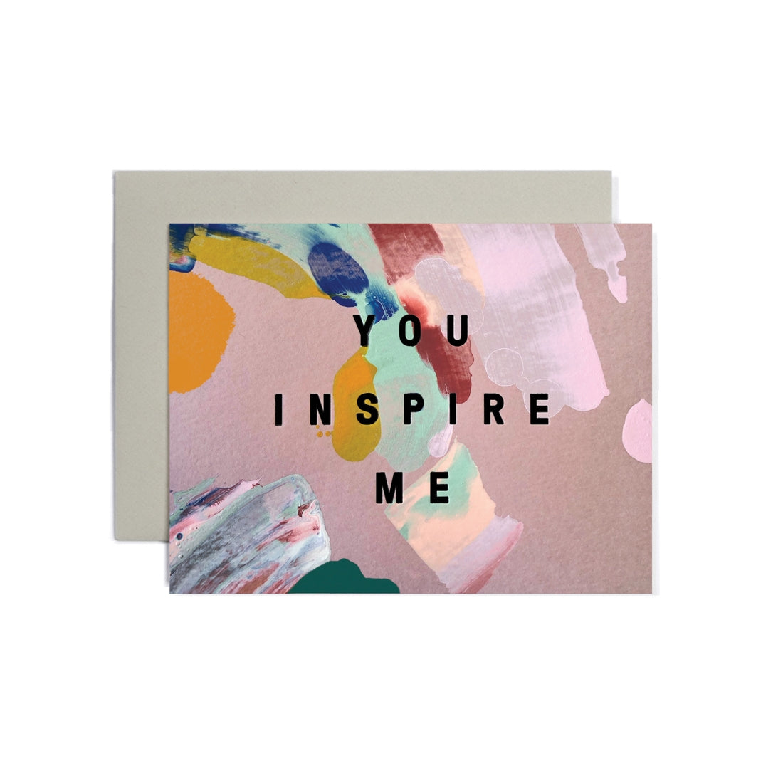 "You Inspire Me" Card by Moglea - by K. A. Artist Shop - K. A. Artist Shop