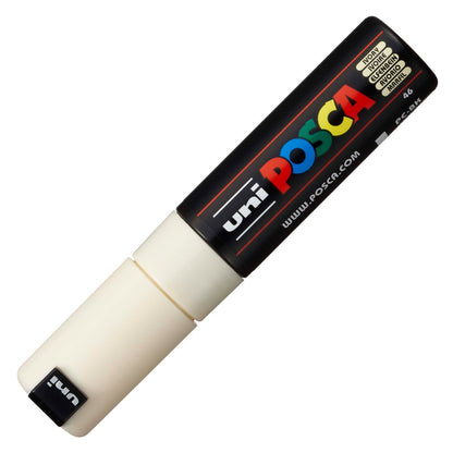 POSCA Acrylic Paint Markers - PC-8K Broad Chisel Tip - Ivory by POSCA - K. A. Artist Shop