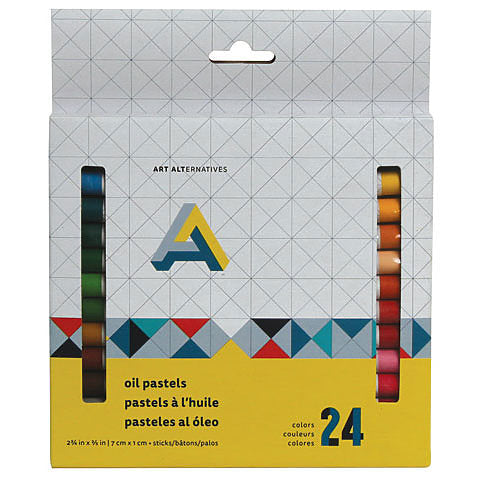 Art Alternatives Oil Pastels - Set of 24 - Set of 24 by Art Alternatives - K. A. Artist Shop