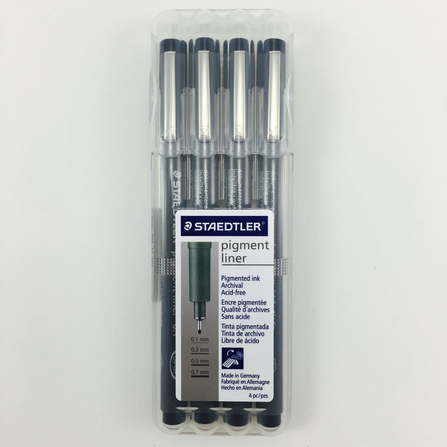 Staedtler Pigment Liner Pens - Set of 4 - by Staedtler - K. A. Artist Shop