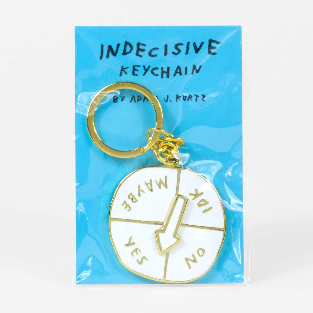"Indecisive" Spinner Keychain - by ADAMJK - K. A. Artist Shop