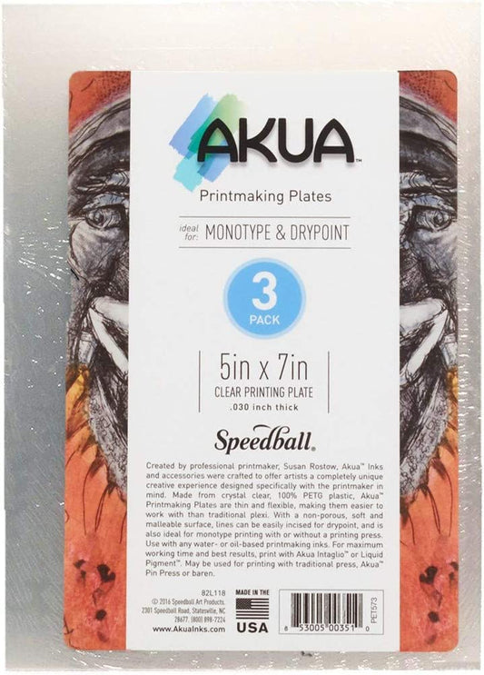Akua Printmaking Plates (3/pack) - by K. A. Artist Shop - K. A. Artist Shop