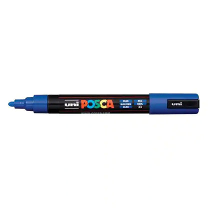 POSCA Acrylic Paint Markers - PC-5M Bullet Tip - Blue by POSCA - K. A. Artist Shop