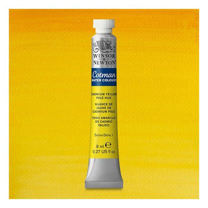Winsor & Newton Cotman Watercolor Tubes - 8ml - Cadmium Yellow Pale Hue by Winsor & Newton - K. A. Artist Shop