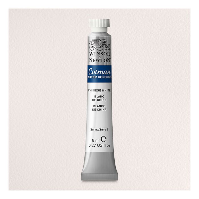 Winsor & Newton Cotman Watercolor Tubes - 8ml - Chinese White by Winsor & Newton - K. A. Artist Shop