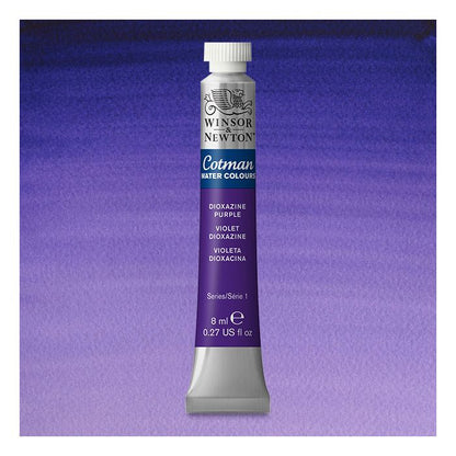 Winsor & Newton Cotman Watercolor Tubes - 8ml - Dioxazine Purple by Winsor & Newton - K. A. Artist Shop