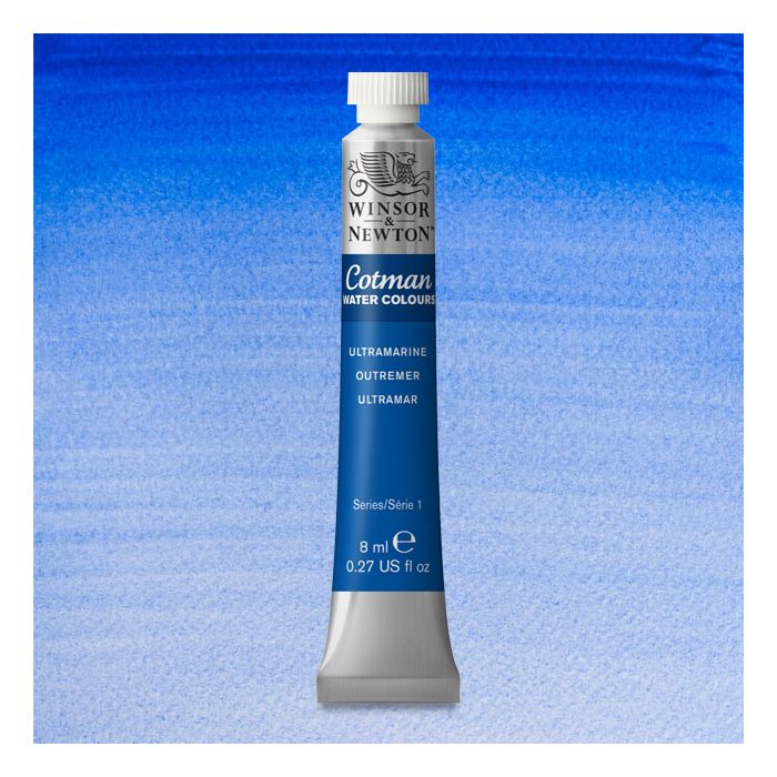 Winsor & Newton Cotman Watercolor Tubes - 8ml - Ultramarine by Winsor & Newton - K. A. Artist Shop