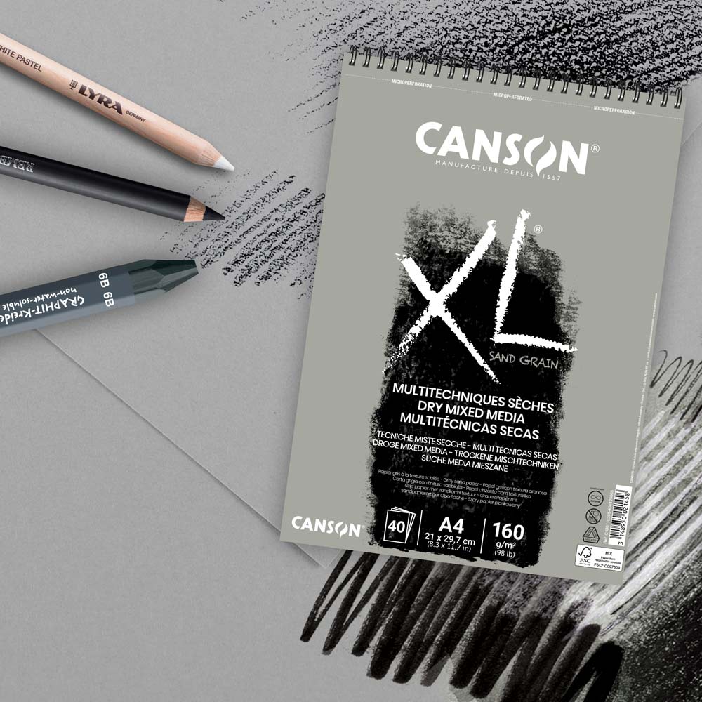 Canson XL Sand Grain Dry Mixed Media Pad