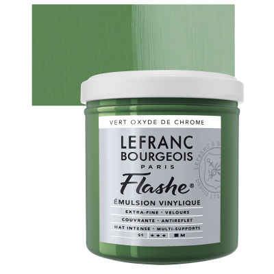 Flashe Vinyl Paint - 125mL - Chromium Oxide Green by Lefranc & Bourgeois - K. A. Artist Shop