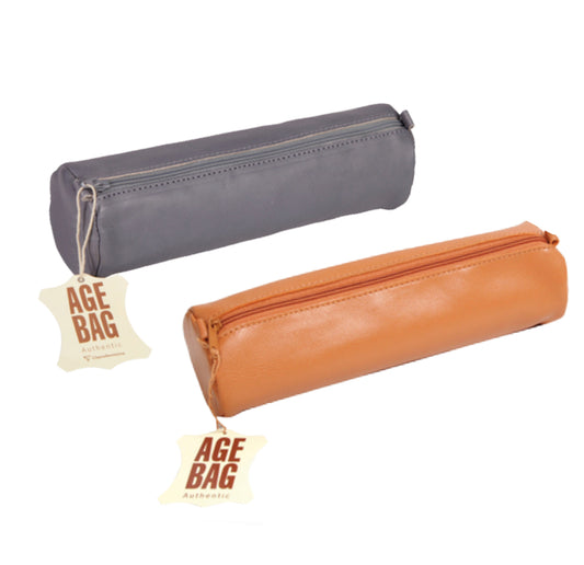 Leather Pencil Case by Clairefontaine - by Clairfontaine - K. A. Artist Shop